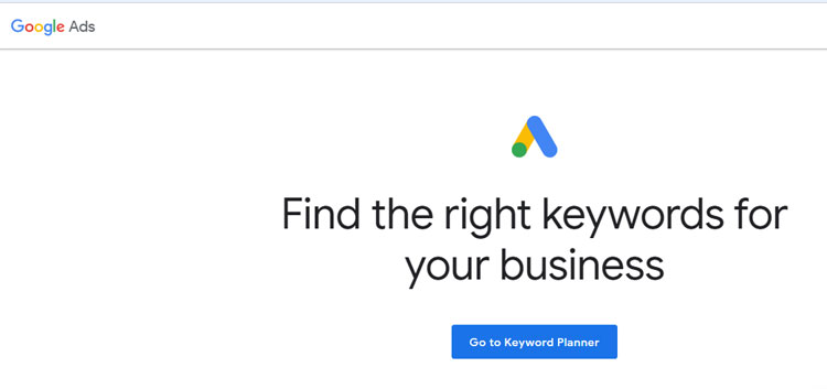 google keyword planner