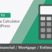 Create a Calculator in WordPress Site