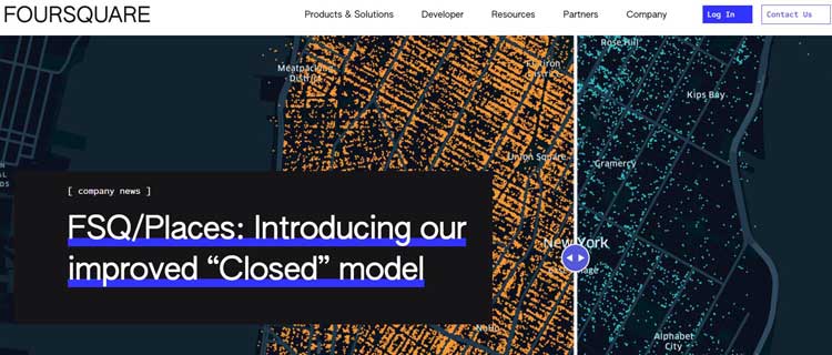 40+ Top Social Media Sites List in 2025 (with details) FourSquare