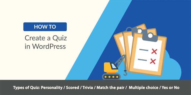 how to create a quiz in wordpress
