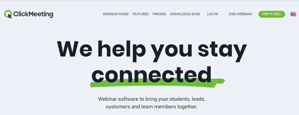 6+ Best Webinar Software Platforms in 2025 clickmeeting online webinar image